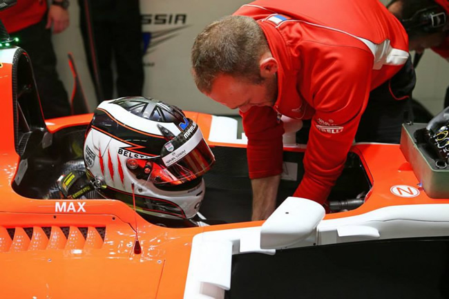 Max Chilton - MR03 - Marussia - Test Jerez - 2014