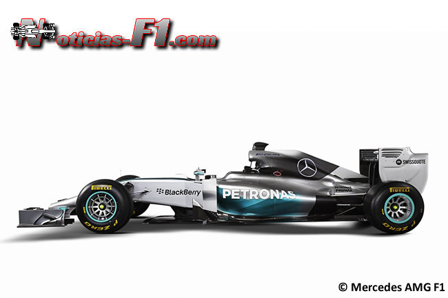 Mercedes AMG F1 - W05 - 3