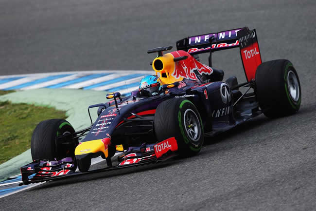 Red Bull - Sebastian Vettel - Test 2013 