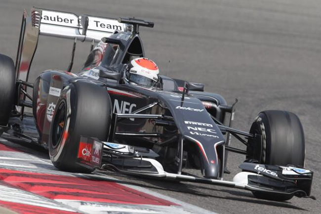 Adrian Sutil - Sauber - 2014 - Test 2 - Bahréin - día 5 - primer día terceros 