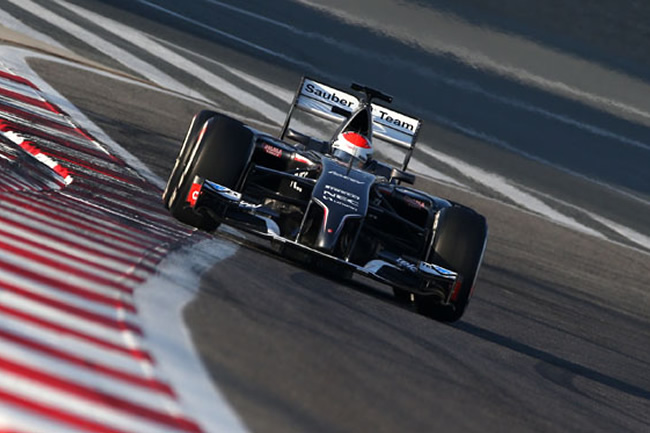 Adrian Sutil - Test - Bahréin - Sauber - día 1 