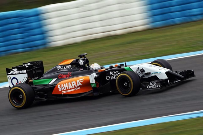 Daniel Juncadella - Force India - VJM07 - Test Jerez - 2014 