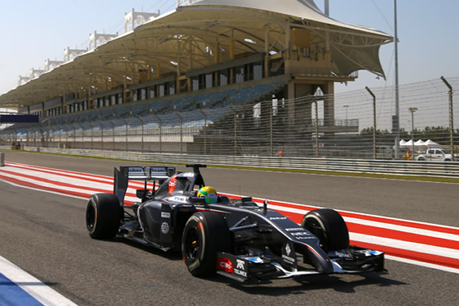 Esteban Gutiérrez - Test Bahréin - Día 2 - Sauber - 2014