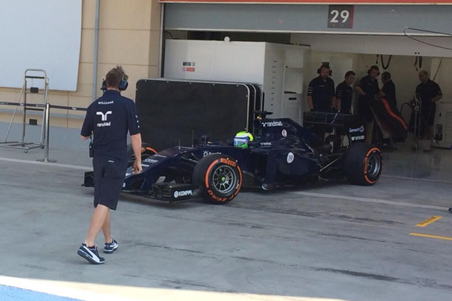 Felipe Massa - Williams - Test Bahréin - día 1 