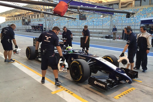 Felipe Massa - Williams - Test Bahréin - Tercer día  - 2014