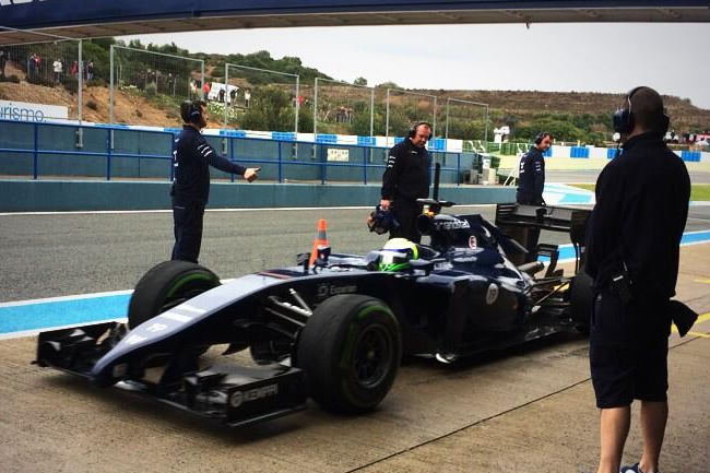 Felipe Massa - Williams - FW36 - Test Jerez - Cuarto día