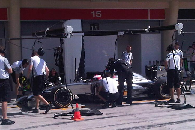 Jenson Button - Test Bahréin - McLaren - 2014 - día 3 