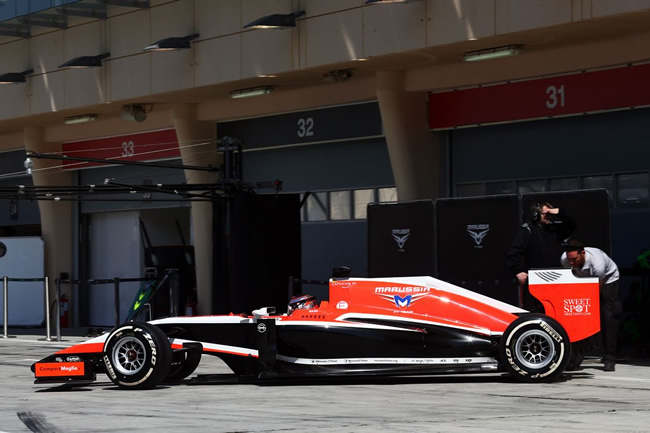 Jules Bianchi - Marussia - Test - Bahréin - día 4 - 2014