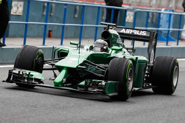 Kamui Kobayashi - Caterham - Ct05 - Test Jerez 2014 