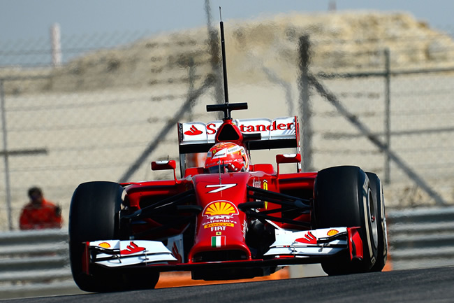 Kimi Raikkonen - Test 2 - Bahréin - 2014 - Scuderia Ferrari - Primer día 