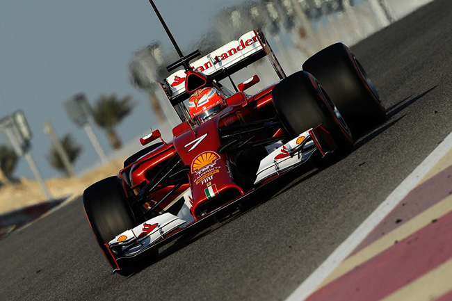 Kimi Raikkonen - Test Bahréin - Ferrari  - 2014