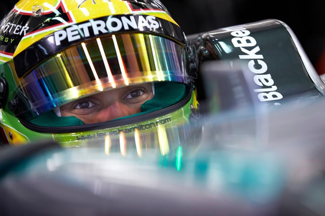 Lewis Hamilton - Test Bahréin - día 3 - más rápido - Mercedes AMG F1