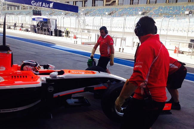 Marussia - Max Chilton - Test - Bahréin - Segundo día 