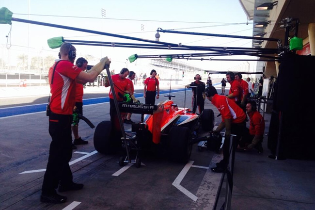 Max Chilton - Marussia - Test Bahréin - día 3 