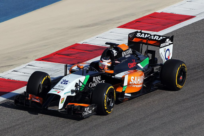 Nico Hulkenberg - Force India - Test - Bahréin - Primer día