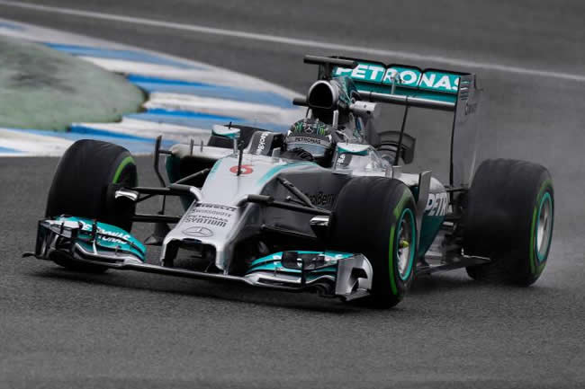 Nico Rosberg - Mercedes - F1 W05 - Test Jerez 2014