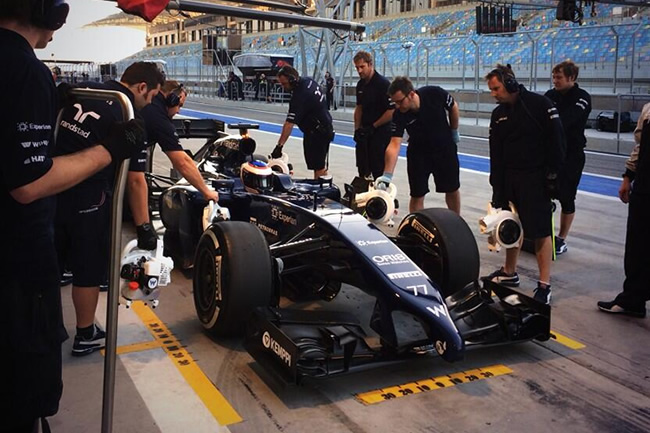 Valtteri Bottas - Test - Bahréin - 2014 - día 2 - Williams