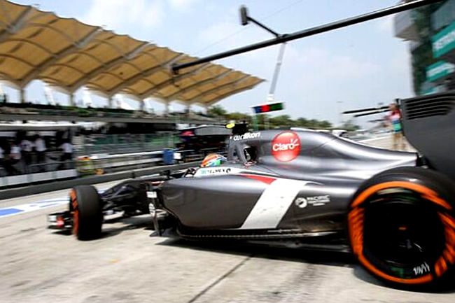 Esteban Gutiérrez - Gran Premio de Malasia - Sepang 2014 - Calificación