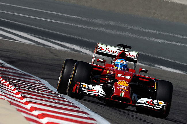 Fernando Alonso - Scuderia Ferrari - Test 2 Bahréin - 2014 - día 8 (4)