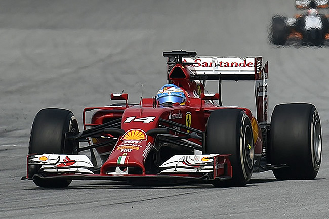 Fernando Alonso - Scuderia Ferrari - Gran Premio de Malasia - Sepang 2014 - Domingo