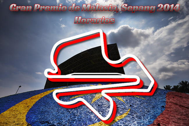 Gran Premio de Malasia - Sepang 2014 - Horarios