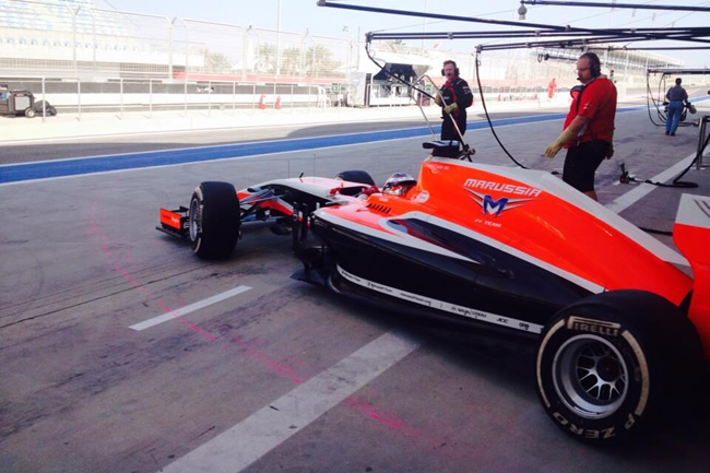 Jules Bianchi - Marussia - Test 2 Bahréin - día 7 (3) - 2014