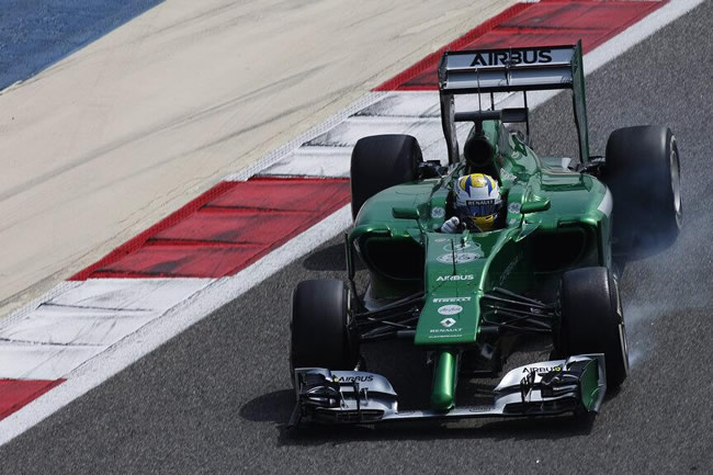 Marcus Ericsson - Caterham - 2014 - Test Bahréin 2 - día 2 (6)