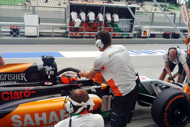 Nico Hulkenberg - Sahara Force India - Gran Premio de Malasia, Sepang 2014 - Viernes