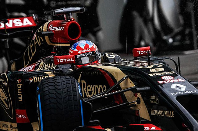 Romain Grosjean - Lotus - Gran Premio de Malasia - Sepang 2014 - Calificación