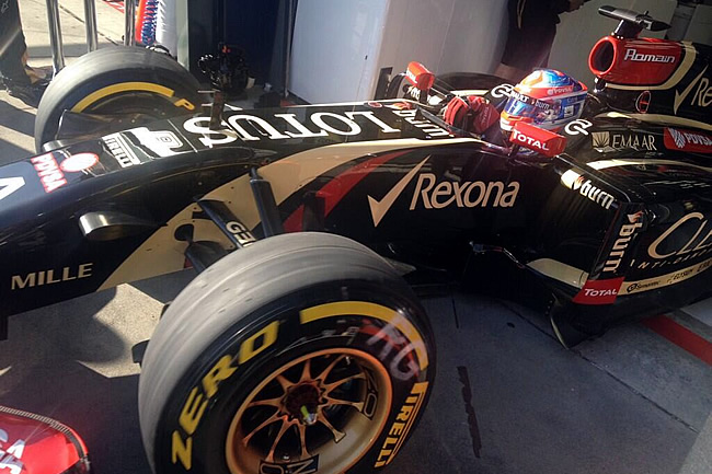 Romain Grosjean - Lotus F1 - Gran Premio de Australia 2014 - Viernes