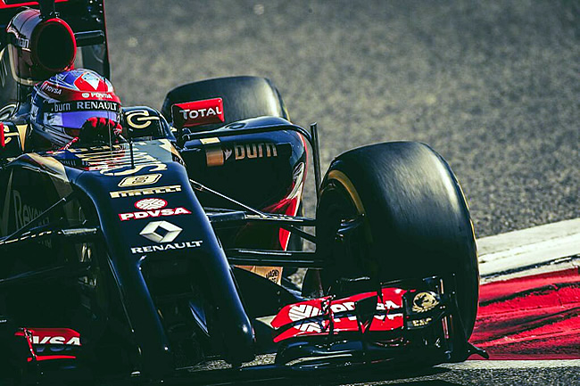 Romain Grosjean - Lotus - Test Bahréin - 2014 - Día 8 (4)