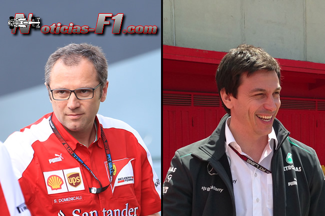 Stefano Domenicali - Toto Wolff 