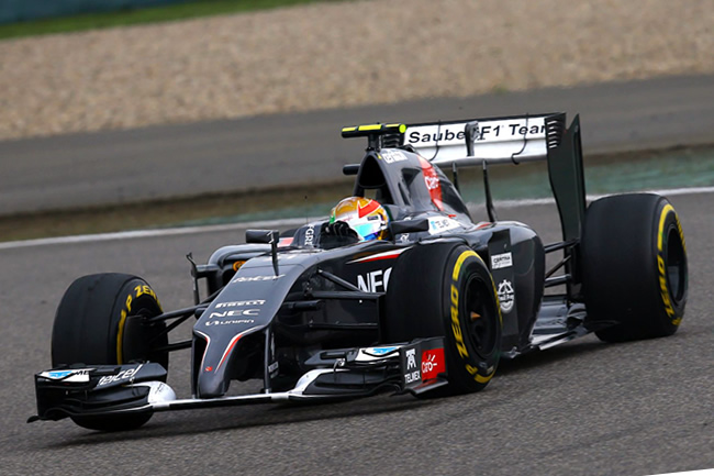 Esteban Gutiérrez - Sauber - Gran Premio de China 2014 - Carrera