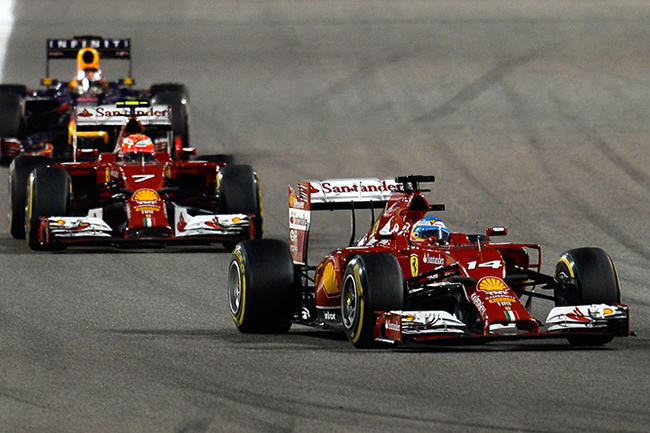 Fernando Alonso - Kimi Raikkonen - Scuderia Ferrari - Gran Premio de Bahréin - Sakhir - 2014 - Balance