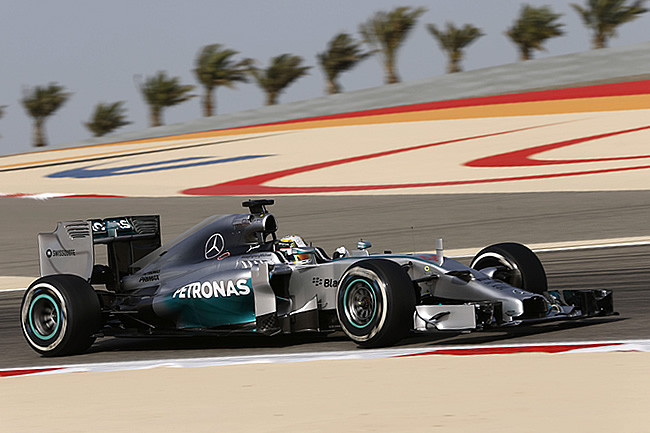 Lewis Hamilton - Mercedes - Gran Premio de Bahréin - Sakhir 2014 - Viernes