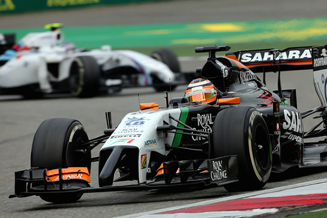 Nico Hulkenberg - Force India - Gran Premio de China 2014 - Carrera 