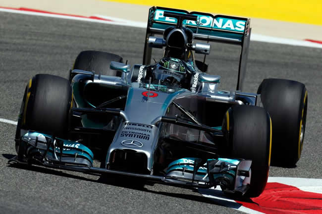Nico Rosberg - Mercedes - Test Bahréin - Tempos 2014
