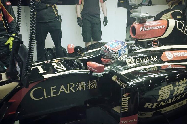 Romain Grosjean - Lotus - Gran Premio de China 2014 - Calificación
