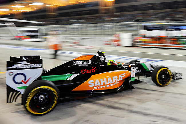Sergio Pérez - Gran Premio de Bahréin - Sakhir 2014 - Calificación