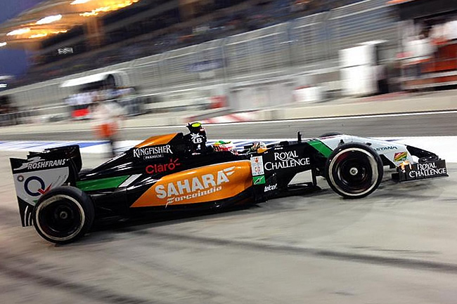 Sergio Pérez - Gran Premio de Bahréin - Sakhir - 2014