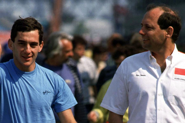 Ayrton Senna - Ron Dennis - McLaren - F1 