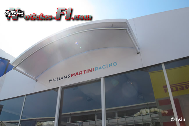 Motorhome Williams - Logo - F1 2014 - www.noticias-f1.com 