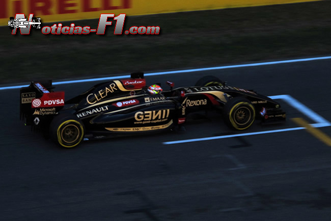Pastor Maldonado - Lotus - F1 2014 - www.noticias-f1.com