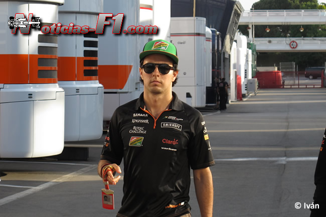 Sergio Pérez - Force India - F1 2014 - www.noticias-f1.com