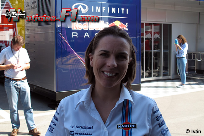 Claire Williams - www.noticias-f1.com 