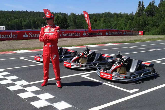 Kimi Raikkonen - Scuderia Ferrari - 2014 - Kart