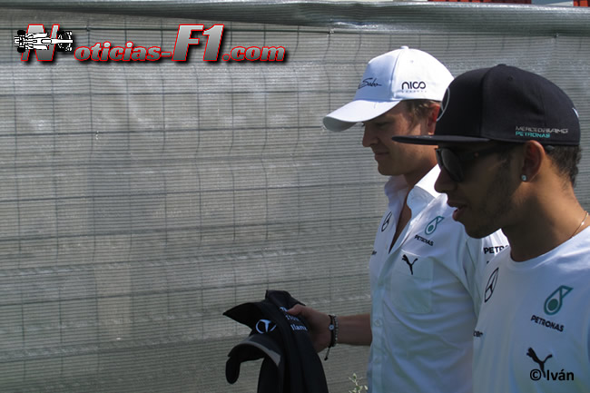 Nico Rosberg - Lewis Hamilton - Mercedes AMG - F1 2014 - www.noticias-f1.com