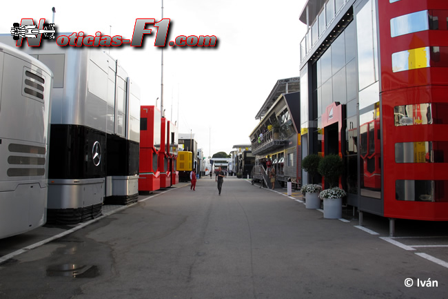 Paddock F1  - www.noticias-f1.com 