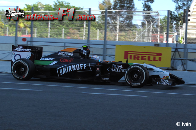 Daniel Juncadella - Force India - F1 2014 - www.noticias-f1.com