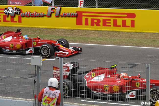 Fernando Alonso - Kimi Raikkonen - Scuderia Ferrari - 2014 - www.noticias-f1.com 